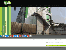 Tablet Screenshot of fakirfashion.com